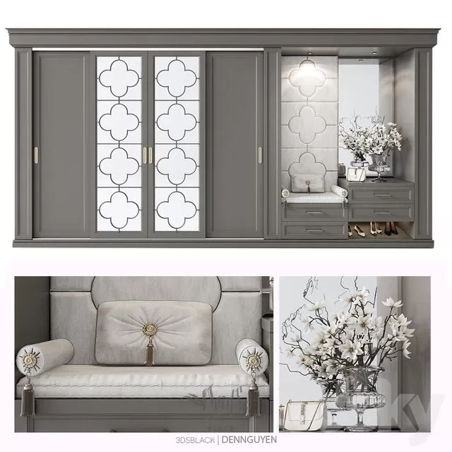 FURNITURE – HALLWAY – 3D MODELS – FREE DOWNLOAD – 8314