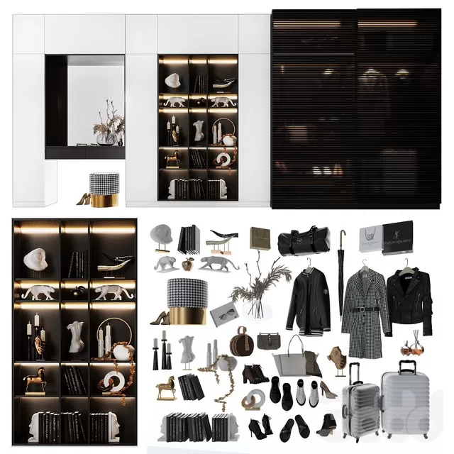 FURNITURE – HALLWAY – 3D MODELS – FREE DOWNLOAD – 8367