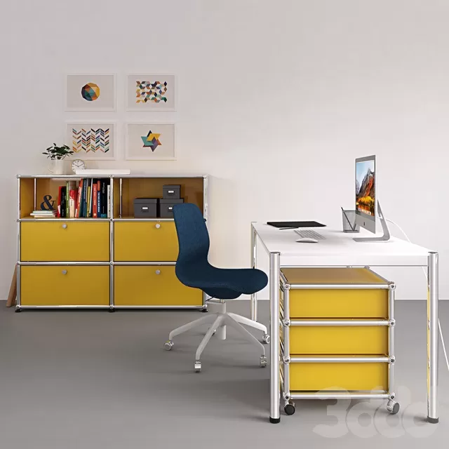 FURNITURE – OFFICE FURNITURE – 3D MODELS – FREE DOWNLOAD – 8397