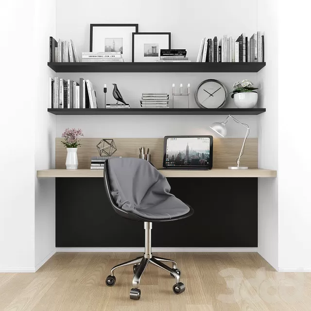 FURNITURE – OFFICE FURNITURE – 3D MODELS – FREE DOWNLOAD – 8421