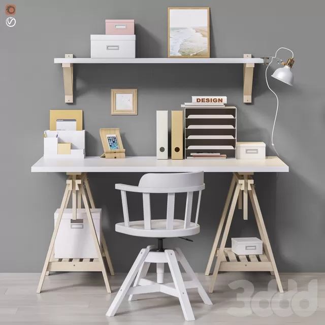 FURNITURE – OFFICE FURNITURE – 3D MODELS – FREE DOWNLOAD – 8467