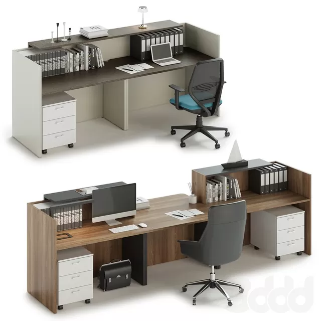 FURNITURE – OFFICE FURNITURE – 3D MODELS – FREE DOWNLOAD – 8493