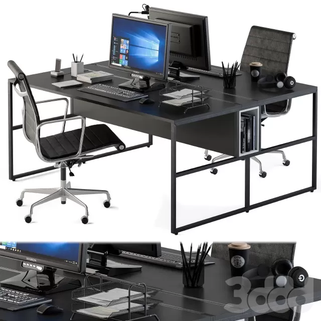 FURNITURE – OFFICE FURNITURE – 3D MODELS – FREE DOWNLOAD – 8615