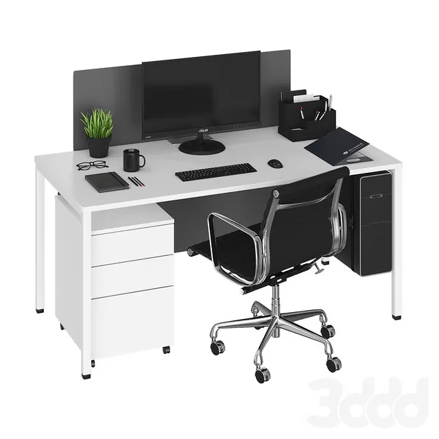 FURNITURE – OFFICE FURNITURE – 3D MODELS – FREE DOWNLOAD – 8627