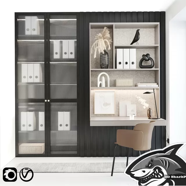 FURNITURE – OFFICE FURNITURE – 3D MODELS – FREE DOWNLOAD – 8632