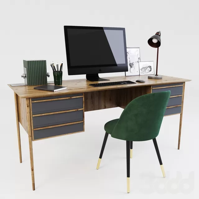 FURNITURE – OFFICE FURNITURE – 3D MODELS – FREE DOWNLOAD – 8639