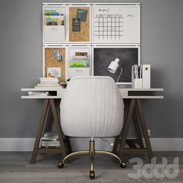 FURNITURE – OFFICE FURNITURE – 3D MODELS – FREE DOWNLOAD – 8651