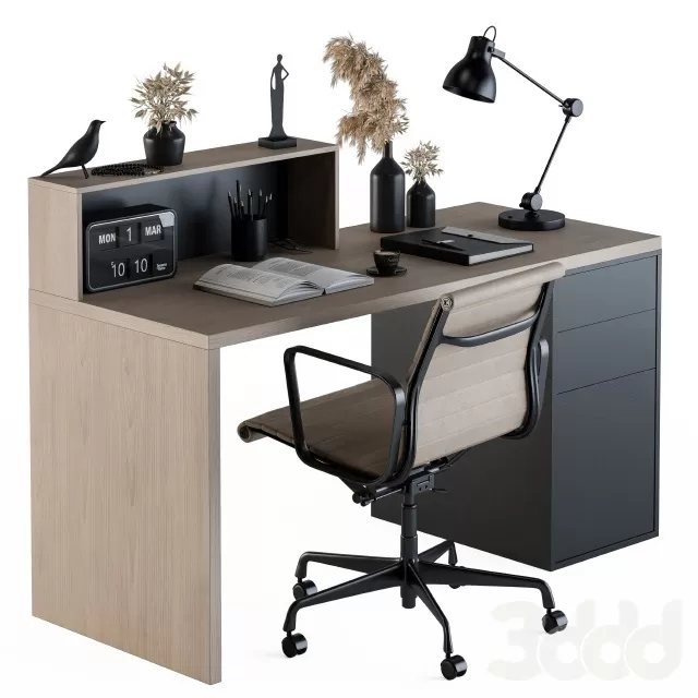 FURNITURE – OFFICE FURNITURE – 3D MODELS – FREE DOWNLOAD – 8663