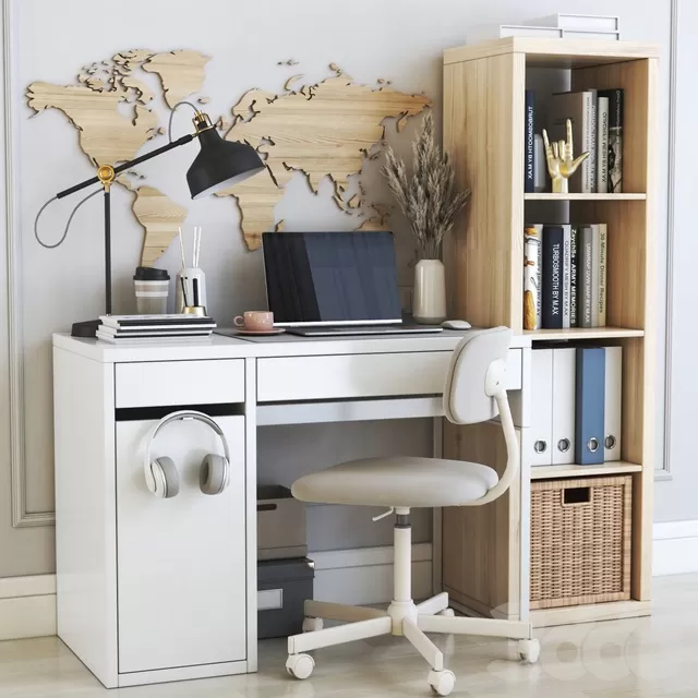 FURNITURE – OFFICE FURNITURE – 3D MODELS – FREE DOWNLOAD – 8669