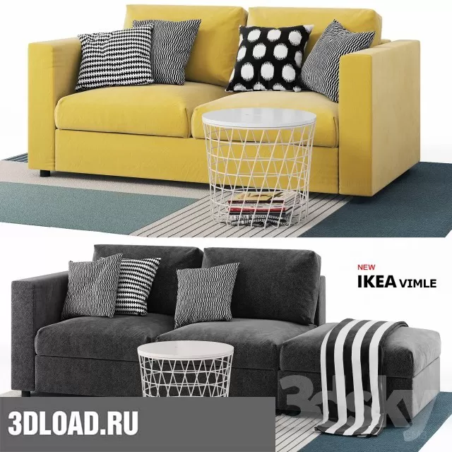 3DDD – SOFA 3DMODELS – 023