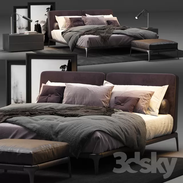 FURNITURE – BED – 3D MODELS – FREE DOWNLOAD – 6688 FURNITURE – BED – 3D MODELS – FREE DOWNLOAD – 6688