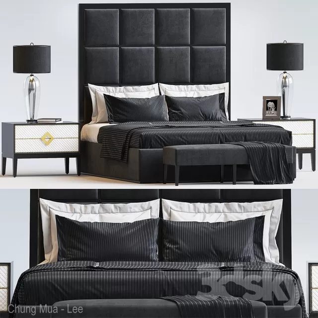 FURNITURE – BED – 3D MODELS – FREE DOWNLOAD – 6740 FURNITURE – BED – 3D MODELS – FREE DOWNLOAD – 6740