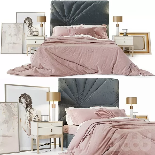 FURNITURE – BED – 3D MODELS – FREE DOWNLOAD – 6750 FURNITURE – BED – 3D MODELS – FREE DOWNLOAD – 6750