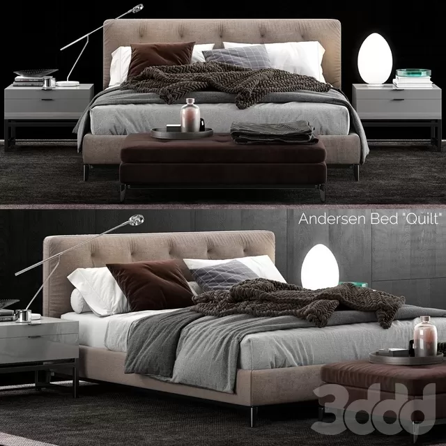 FURNITURE – BED – 3D MODELS – FREE DOWNLOAD – 6791 FURNITURE – BED – 3D MODELS – FREE DOWNLOAD – 6791