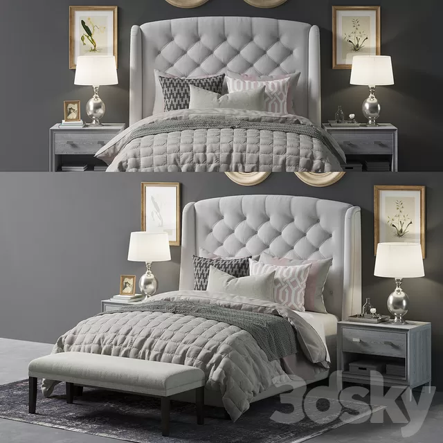 FURNITURE – BED – 3D MODELS – FREE DOWNLOAD – 6803 FURNITURE – BED – 3D MODELS – FREE DOWNLOAD – 6803