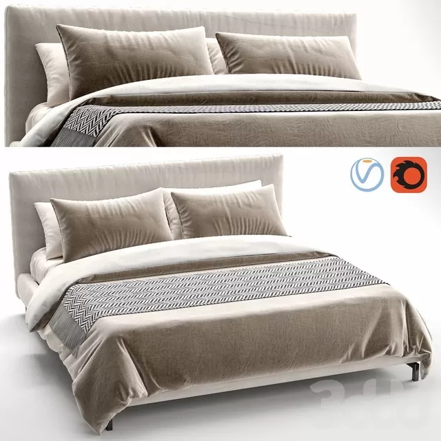 FURNITURE – BED – 3D MODELS – FREE DOWNLOAD – 6856 FURNITURE – BED – 3D MODELS – FREE DOWNLOAD – 6856