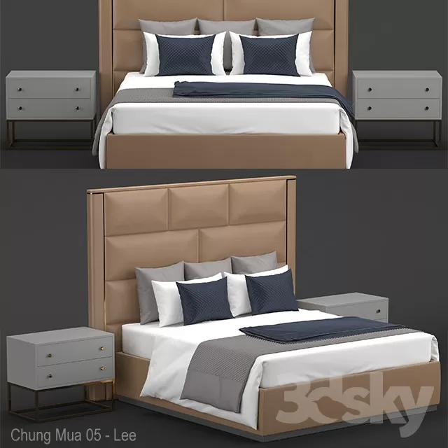 FURNITURE – BED – 3D MODELS – FREE DOWNLOAD – 6860 FURNITURE – BED – 3D MODELS – FREE DOWNLOAD – 6860