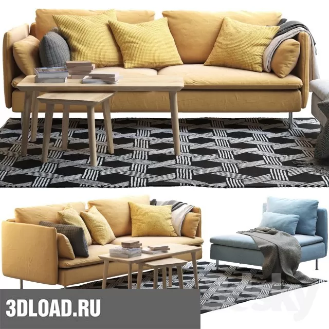 3DDD – SOFA 3DMODELS – 026