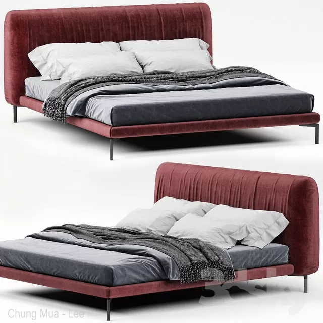 FURNITURE – BED – 3D MODELS – FREE DOWNLOAD – 6885
