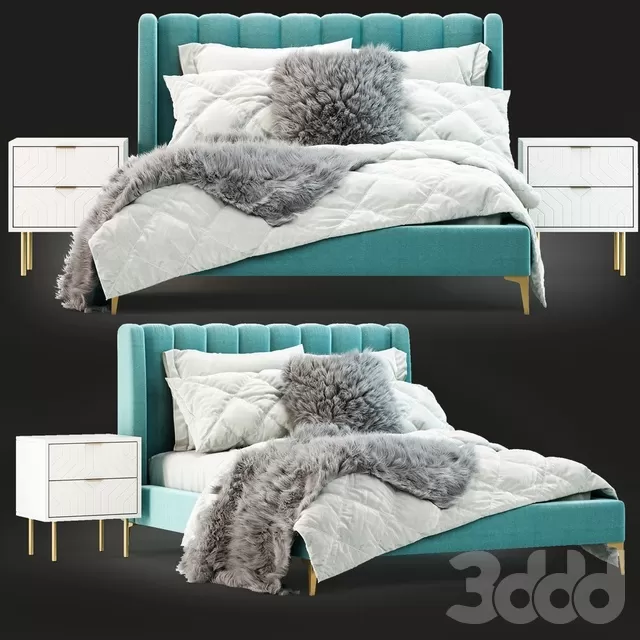 FURNITURE – BED – 3D MODELS – FREE DOWNLOAD – 6893