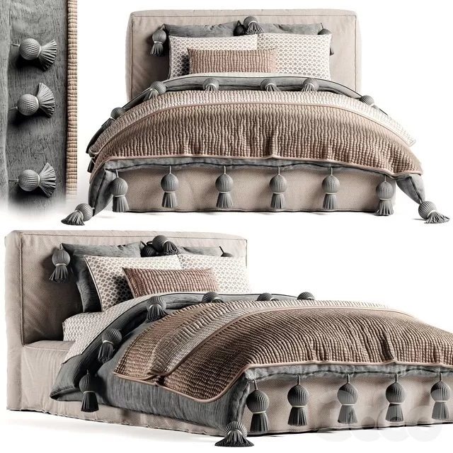 FURNITURE – BED – 3D MODELS – FREE DOWNLOAD – 6896