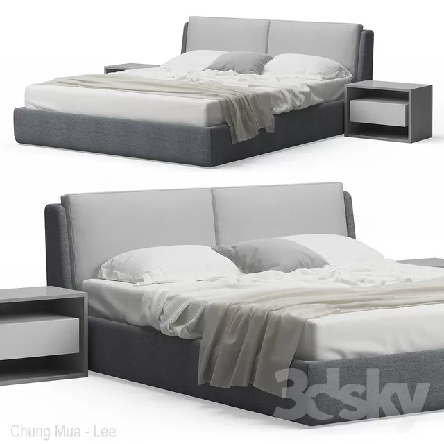 FURNITURE – BED – 3D MODELS – FREE DOWNLOAD – 6908