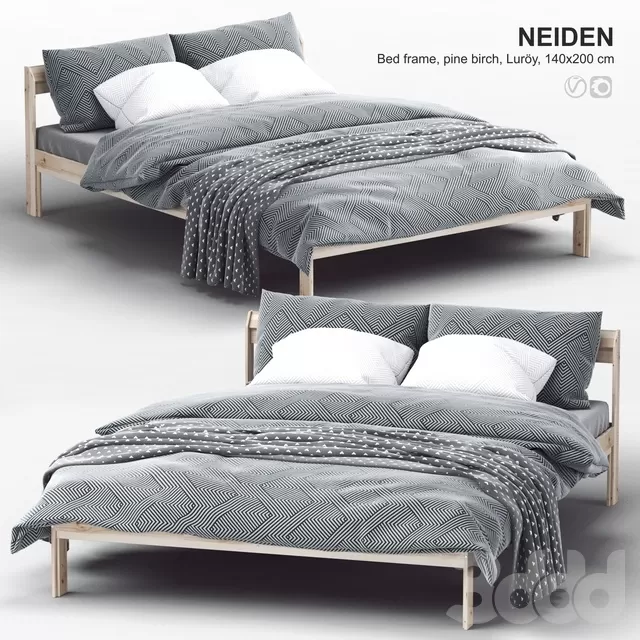 FURNITURE – BED – 3D MODELS – FREE DOWNLOAD – 6940