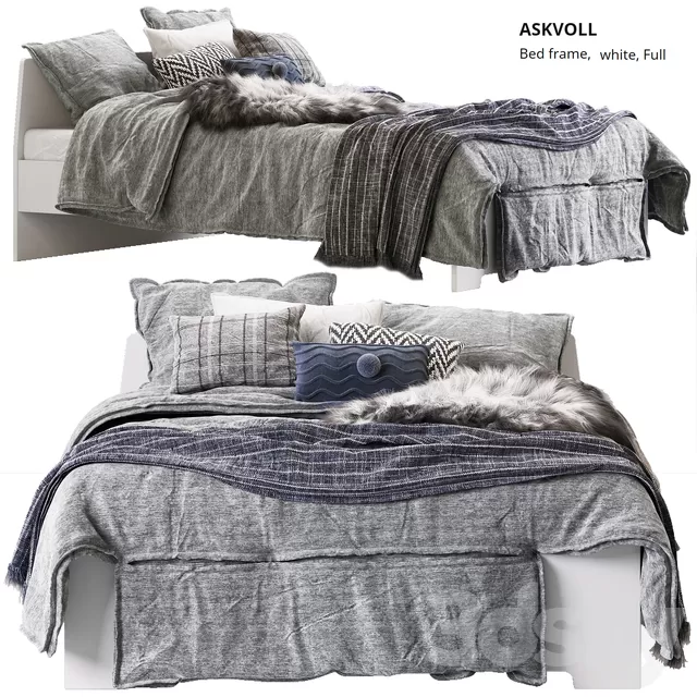 FURNITURE – BED – 3D MODELS – FREE DOWNLOAD – 7018 FURNITURE – BED – 3D MODELS – FREE DOWNLOAD – 7018