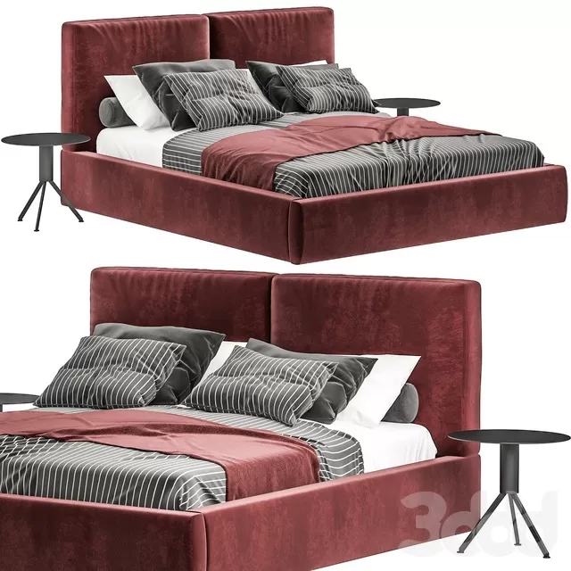 FURNITURE – BED – 3D MODELS – FREE DOWNLOAD – 7019 FURNITURE – BED – 3D MODELS – FREE DOWNLOAD – 7019