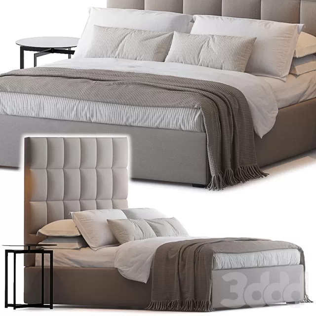 FURNITURE – BED – 3D MODELS – FREE DOWNLOAD – 7122 FURNITURE – BED – 3D MODELS – FREE DOWNLOAD – 7122