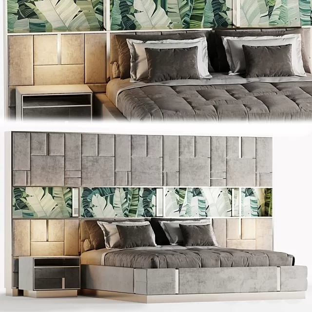 FURNITURE – BED – 3D MODELS – FREE DOWNLOAD – 7165 FURNITURE – BED – 3D MODELS – FREE DOWNLOAD – 7165