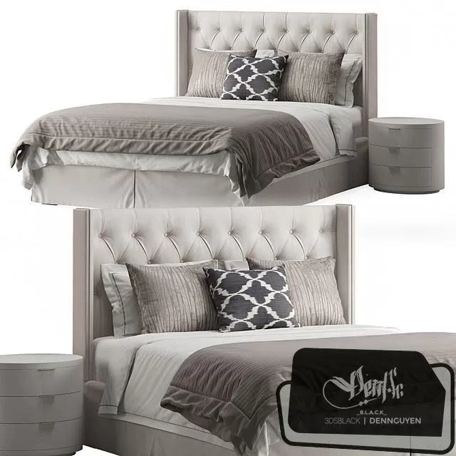 FURNITURE – BED – 3D MODELS – FREE DOWNLOAD – 7213