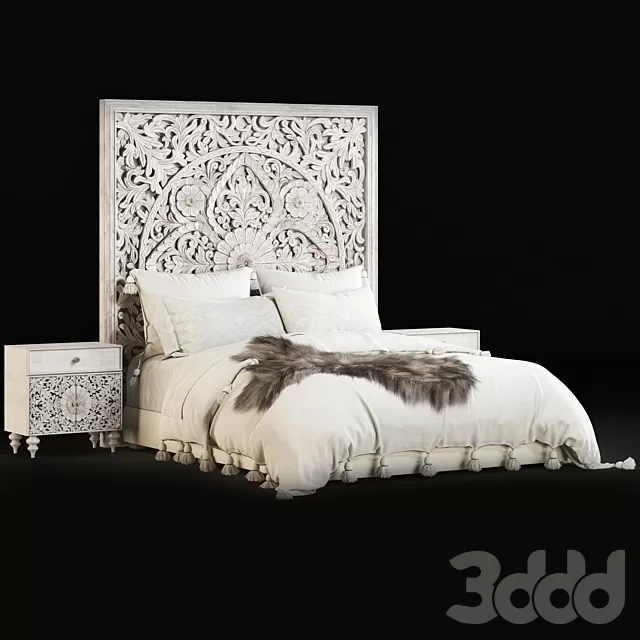 FURNITURE – BED – 3D MODELS – FREE DOWNLOAD – 7218