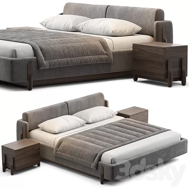 FURNITURE – BED – 3D MODELS – FREE DOWNLOAD – 7270
