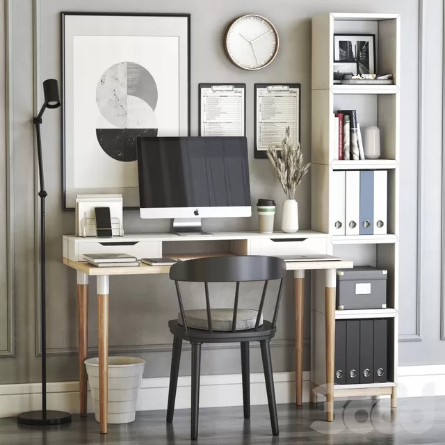 FURNITURE – OFFICE FURNITURE – 3D MODELS – FREE DOWNLOAD – 8680