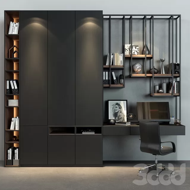 FURNITURE – OFFICE FURNITURE – 3D MODELS – FREE DOWNLOAD – 8681