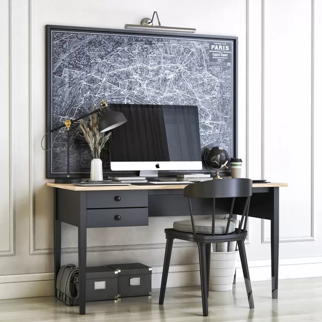 FURNITURE – OFFICE FURNITURE – 3D MODELS – FREE DOWNLOAD – 8684