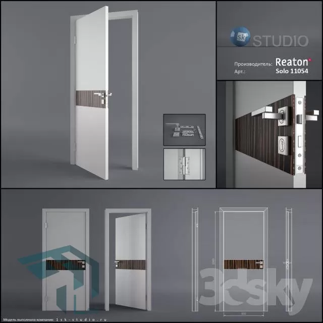 DOOR – 3DS MAX MODEL – 041