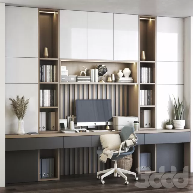 FURNITURE – OFFICE FURNITURE – 3D MODELS – FREE DOWNLOAD – 8728