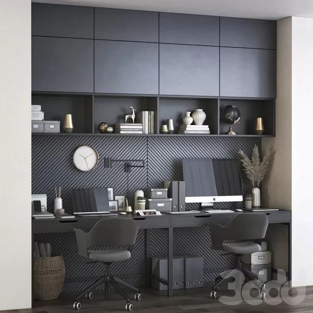 FURNITURE – OFFICE FURNITURE – 3D MODELS – FREE DOWNLOAD – 8730