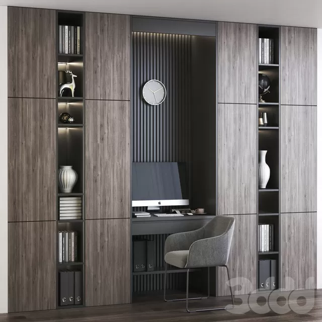 FURNITURE – OFFICE FURNITURE – 3D MODELS – FREE DOWNLOAD – 8744