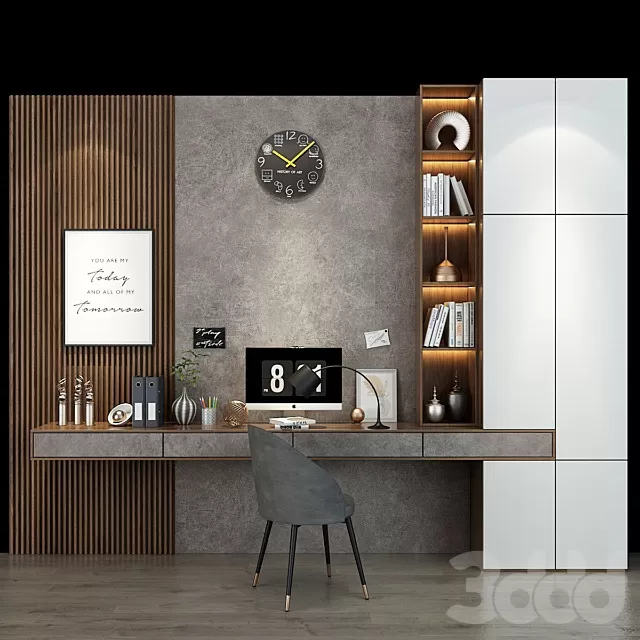 FURNITURE – OFFICE FURNITURE – 3D MODELS – FREE DOWNLOAD – 8747