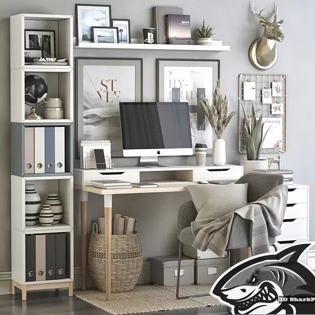 FURNITURE – OFFICE FURNITURE – 3D MODELS – FREE DOWNLOAD – 8760