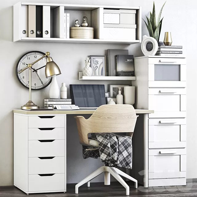 FURNITURE – OFFICE FURNITURE – 3D MODELS – FREE DOWNLOAD – 8782