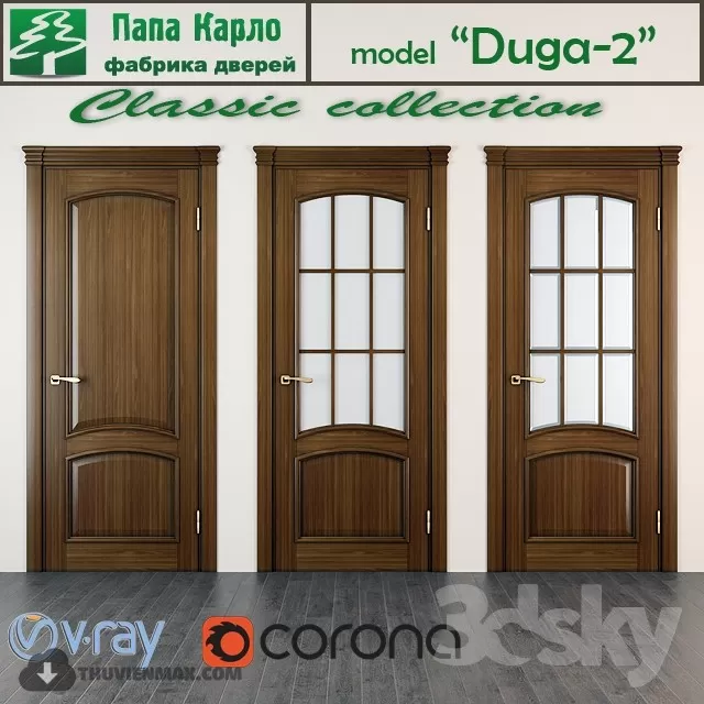 DOOR – 3DS MAX MODEL – 056