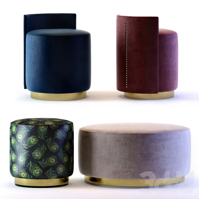 FURNITURE – OTHER SOFT SEATING – 3D MODELS – FREE DOWNLOAD – 8873