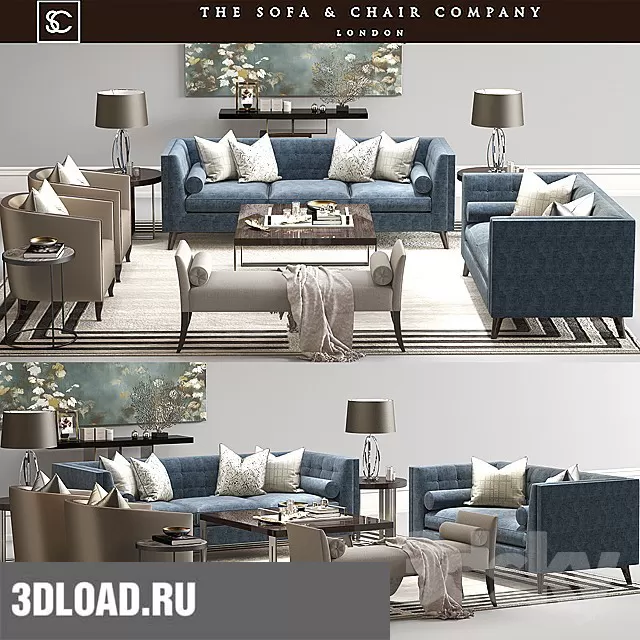 3DDD – SOFA 3DMODELS – 035