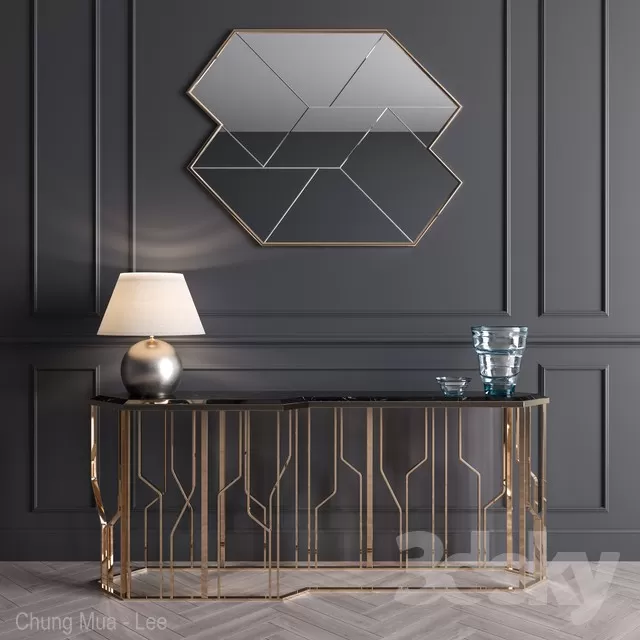 FURNITURE – SIDEBOARD & CHEST OF DRAWER – 3D MODELS – FREE DOWNLOAD – 9499