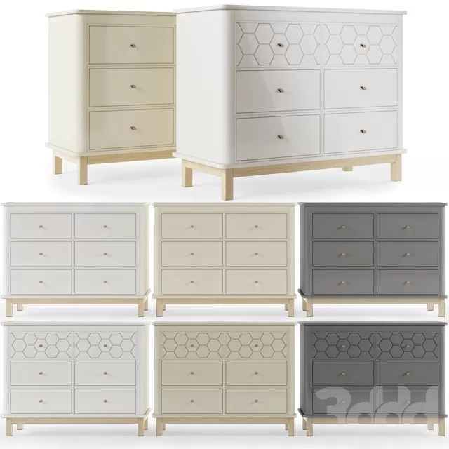 FURNITURE – SIDEBOARD & CHEST OF DRAWER – 3D MODELS – FREE DOWNLOAD – 9505