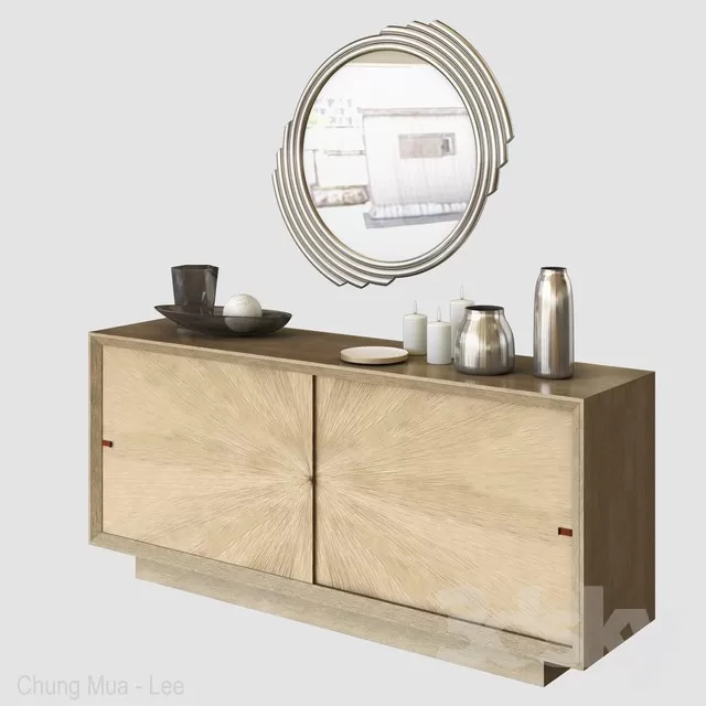 FURNITURE – SIDEBOARD & CHEST OF DRAWER – 3D MODELS – FREE DOWNLOAD – 9516